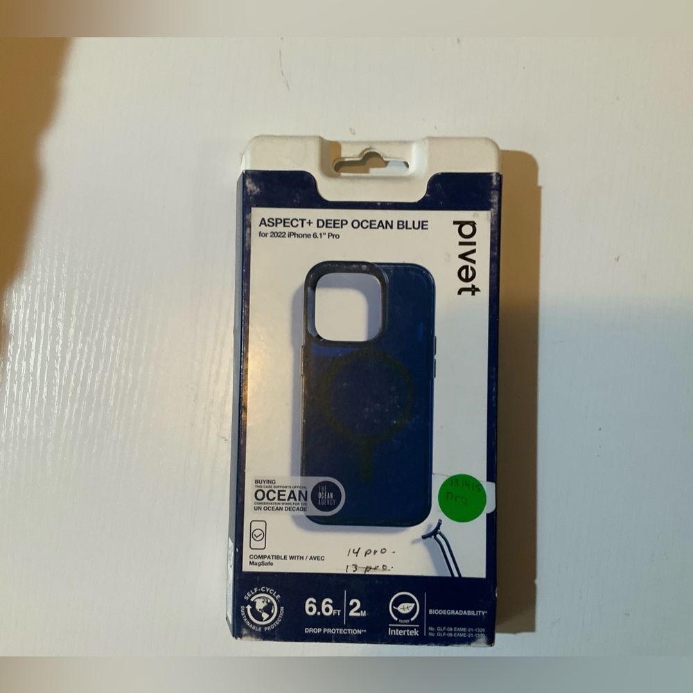 Ocean blue phone case